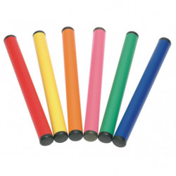 Set 6 bastoncini colorati affondanti per corsi nuoto