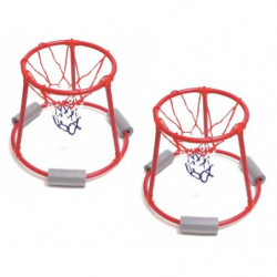 Coppia canestri basket galleggianti per piscina