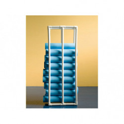 Scaffale in plastica per Pilates roll