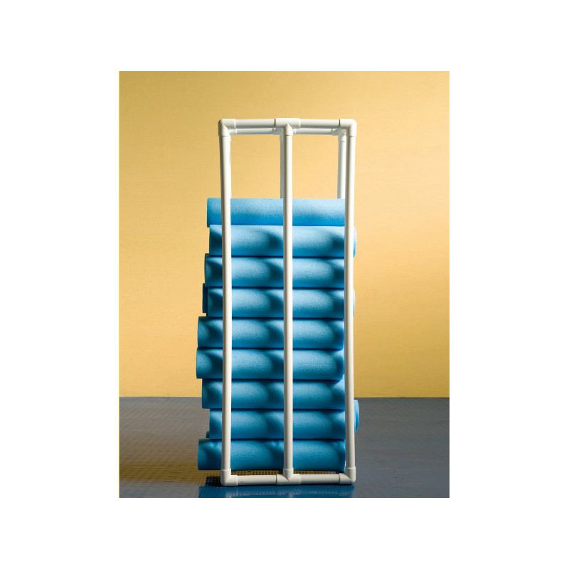 Scaffale in plastica per Pilates roll