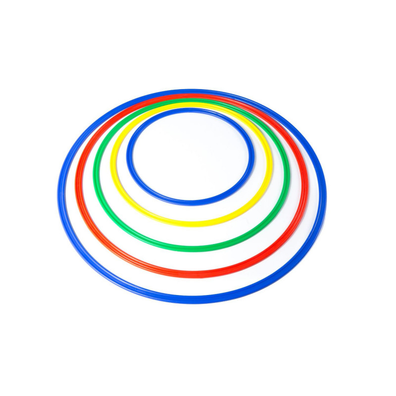 Cerchio piatto per ginnastica psicomotoria diametro 40-50-60-70-80 cm vari colori