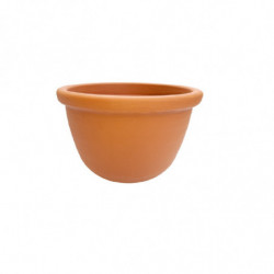 Vasi in plastica di produzione Italiana colore terracotta