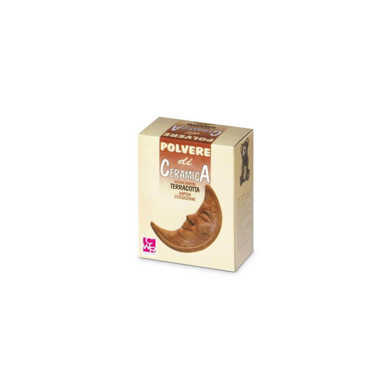 Polvere ceramica a rapida essicazione, formato da 5 kg, colore terracotta