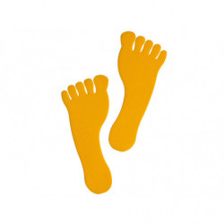 Impronte sensoriali piedi per attività psicomotorie