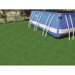  Tappeti sotto piscina modulari in erba sintetica