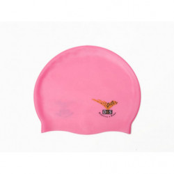 Cuffia nuoto rosa in silicone taglia bambino