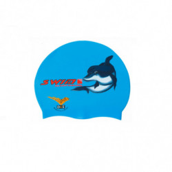 Cuffia per piscina junior disegni delfino